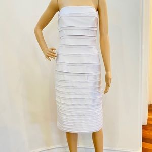 White House Black Market Egg Shell Dress